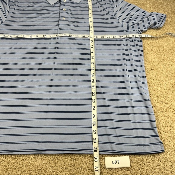 Lot Of 2 UNTUCKit Polo Shirt Men’s XXL 2XL Green Blue Stripes Golf Performance - Picture 14 of 14